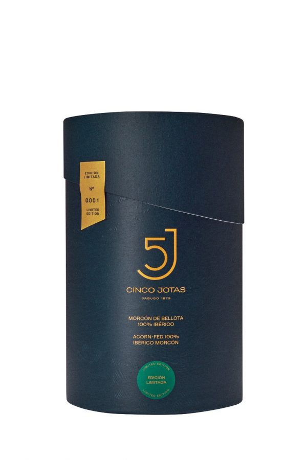 Morcón Cinco Jotas de bellota 100% ibérico peso aprox 950gr