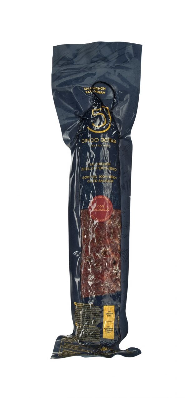 Salchichón Cinco Jotas de bellota 100% ibérico peso aprox 550-600gr